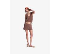 Women's knitted shorts Roxy Beach Bungalow Marron L