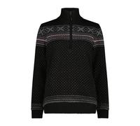 Cmp 7h86505 Half Zip Sweater Black L Woman