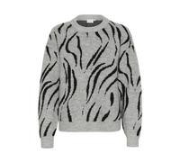 Women's knitted sweater KAFFE Billie Gris XL