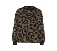 Women's knitted sweater KAFFE Wilma Marron S