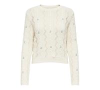 Women's knitted sweater Only Rita Beige XL
