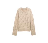 Women's knitted sweater Tom Tailor Loose Fit Beige L