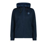 Women's knitted technical hoodie CMP Bleu M