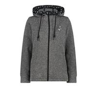 Women's knitted technical hoodie CMP Gris XS