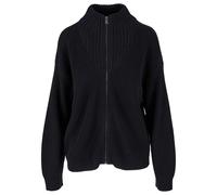 Women's knitted zipped cardigan Urban Classics Noir 4XL