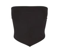 Women's knotted bandeau top Urban Classics Noir XL
