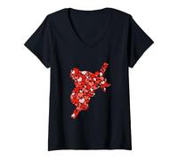 Women's Koala Lovers V-Neck T-Shirt