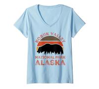 Womens Kobuk Valley National Park V-Neck T-Shirt
