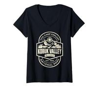 Womens Kobuk Valley National Park V-Neck T-Shirt
