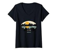 Women's Kochi Japan V-Neck T-Shirt