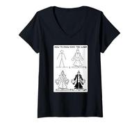 Womens Koko The Clown Ghost | How to Draw Koko The Clown Poster V-Neck T-Shirt