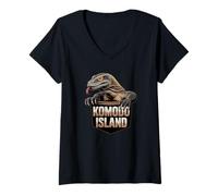 Women's Komodo Island V-Neck T-Shirt
