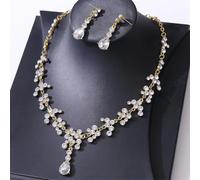 Women's Korean Gold Color Crown Hair Accessories Luxury Crystal Tiara For Women Wedding Headdress Bridal Hair Jewelry white gold23