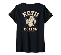 Women's Koyu Boxing - Get Your Fight On - for Boxers, Training V-Neck T-Shirt