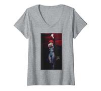 Womens Kylie Minogue Live Enjoy Yourself Tour Glasgow SECC 1990 V-Neck T-Shirt
