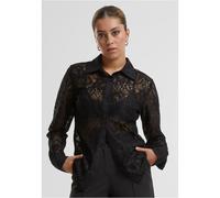 Women's lace blouse Urban Classics Noir 5XL