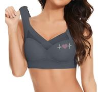 Womens Lace Bras UK Clearance Ladies Everyday Bras Full Coverage Non-Foam Wireless Underwear Push Up Bra Soft Comfort Support Bra for Saggy Breasts Cotton Bralettes Crop Top Plus Size Minimiser