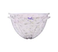 Women's Lace Knickers Sexy Low Rise Underwear Floral Pattern Panties Brief