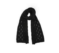 Women's Lace Knitted Scarf - BLACK / ONE