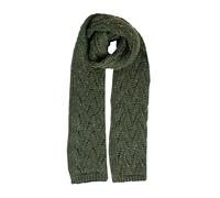 Women's Lace Knitted Scarf - OLIVE / ONE