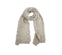 Women's Lace Knitted Scarf - WINTER WHITE / ONE
