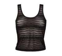 Womens Lace Tank Top Sloggi FREE Evolve Stretch Breathable in Black/Pink S/M M/L
