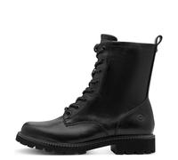 Tamaris Tulisa Black Womens Biker Boots 25215-45-001 in a Plain Man-made in Size 40