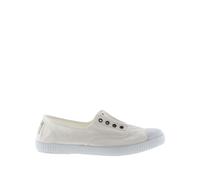 Women's lace-up Trainers Victoria 1915 anglaise toile lavée Blanc 35