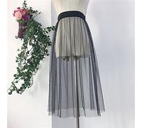 Women's lace Women's half slips half slip petticoat women slip skirt petticoat underskirt woman sexy black white see through transparent sheer mesh lace half slips wrap skirt Adult dresses