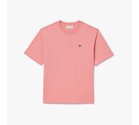 Women's Lacoste Relaxed-Fit Soft Cotton T-Shirt in Pink