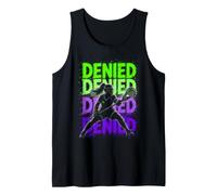 Women's Lacrosse Denied Goalie Lockdown Defense Quote Tank Top