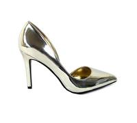 Womens Ladies Party High Heels Pointed Toe Court Evening Shoes Office Work Pumps Size 4 5506-15 Silver