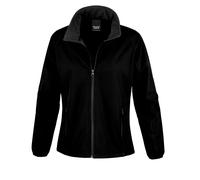 Womens Ladies Soft Shell Jacket Zip Up Fleece Lined Waterproof Windproof XS-2XL
