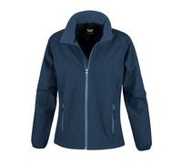 Womens Ladies Soft Shell Jacket Zip Up Fleece Lined Waterproof Windproof XS-2XL