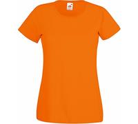Women's Lady-Fit T-Shirt Sizes - Shirtarena Bundle - Orange - Large