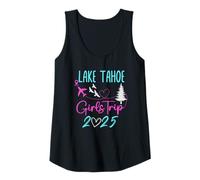 Womens Lake Tahoe Girls Trip 2025 Vacation Party Matching Travel Tank Top