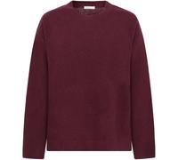 Women's Lambswool Sweater KnowledgeCotton Apparel Rouge XS
