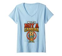 Women's Land Surveyor Not A Camera Civil Engineer Survey Crew V-Neck T-Shirt