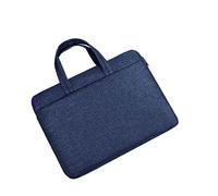 Women's Laptop Handbag, Large Capacity Computer Bag, Breathable Computer Storage Bag, Suitable for Travel and Office Commuting (Dark Blue, Large)
