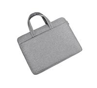 Women's Laptop Handbag, Large Capacity Computer Bag, Breathable Computer Storage Bag, Suitable for Travel and Office Commuting (Gray, Large)