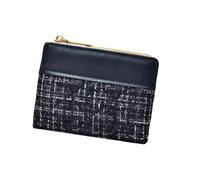 Women's Large Capacity PU Leather Wallet Korean Bifold Compact Purse with Multiple Card Slots for Daily Use Women Short Wallet