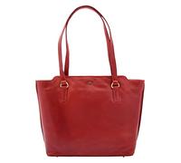 Womens Large Casual Real Leather Shoulder Handbag 4 Colours Greenland (Bordo)