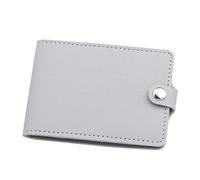 Women's Large Plain Purse, Card Slots, Driver's Licence Cover, Clutch Bag, Handmade Purses, grey, A