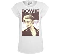 Women's large size T-shirt Mister Tee David Bowie Beige 2XL
