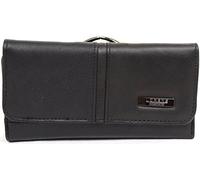 Womens Large Soft Leather Money and Note Purse with Micro Fibre Inner & Multiple Slot and Zipped compartments