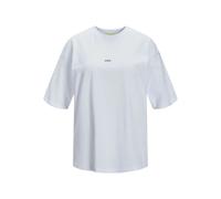 JJXX Women's JJXX JXANDREA SS Loose Every Logo TEE NOOS T-Shirt, Bright White, XL