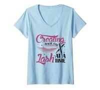 Womens Lash Artist Essentials Lash Tech Must Haves Lash Tech V-Neck T-Shirt