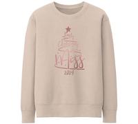 Womens Last Christmas As A Miss 2024 Sweatshirt Christmas Wedding Gift Her Jumper Bride To Be In 2025 Unisex, S, Natural Stone