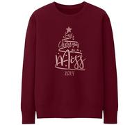Womens Last Christmas As A Miss 2024 Sweatshirt Christmas Wedding Gift Her Jumper Bride To Be In 2025 Unisex, S, Maroon