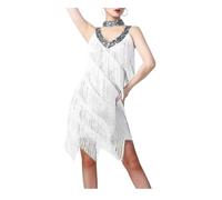 Women's Latin Dance Dress Sexy Sequin Backless Stage Performance Costume Night Club Show Party Dancewear